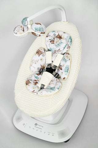 Mamaroo Infant Insert - Floral Cotton and Waffle Fabric