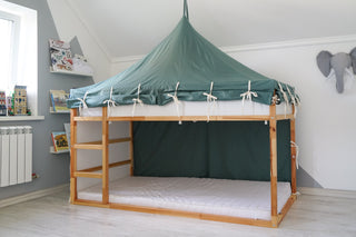 IKEA Kura Tent - Full Eucalyptus Cotton Cover, No Frame Needed