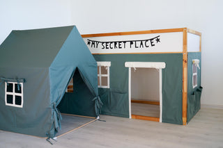 IKEA Kura Bed Tent - Eucalyptus Twin Bed Canopy, 4-in-1 Sleep and Play Solution