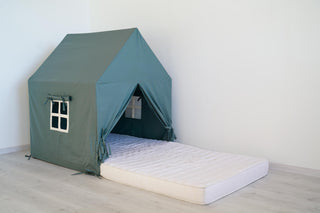 IKEA Kura Bed Tent - Eucalyptus Twin Bed Canopy, 4-in-1 Sleep and Play Solution