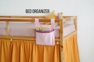 Ikea Kura organizer, Bunk bed organizer, Crib organizer, Ikea Kura pockets, Pocket organizer, Ikea Kura Hack, Kura Bed Decor