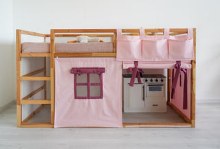 Ikea Kura organizer, Bunk bed organizer, Hanging crib organizer, Ikea Kura pockets, Wall storage for nursery, Diapers Organizer