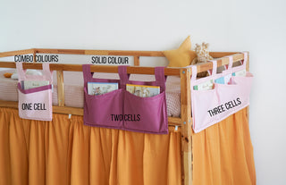 Ikea Kura organizer, Bunk bed organizer, Crib organizer, Ikea Kura pockets, Pocket organizer, Ikea Kura Hack, Kura Bed Decor