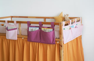 Ikea Kura organizer, Bunk bed organizer, Crib organizer, Ikea Kura pockets, Pocket organizer, Ikea Kura Hack, Kura Bed Decor