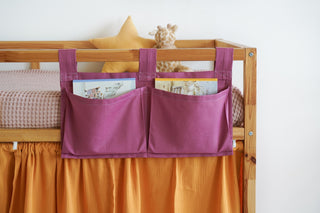 Ikea Kura organizer, Bunk bed organizer, Crib organizer, Ikea Kura pockets, Pocket organizer, Ikea Kura Hack, Kura Bed Decor