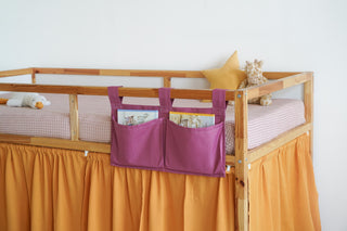 Ikea Kura organizer, Bunk bed organizer, Crib organizer, Ikea Kura pockets, Pocket organizer, Ikea Kura Hack, Kura Bed Decor