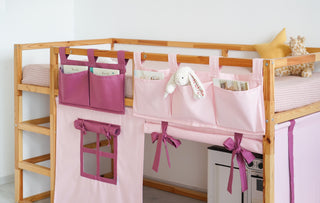Ikea Kura organizer, Bunk bed organizer, Hanging crib organizer, Ikea Kura pockets, Wall storage for nursery, Diapers Organizer