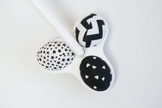 Mamaroo Replacement Balls - Black and White, Set of 3