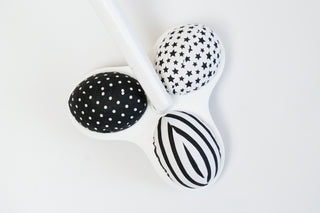 Mamaroo Replacement Balls - Black and White, Set of 3