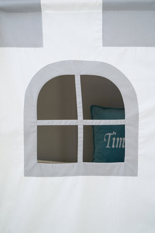 IKEA KURA Bunk Bed Curtains - Castle and Knight Roleplay for Boys