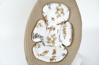 4moms Mamaroo Infant Insert - Botanical Leaves Cotton and Waffle